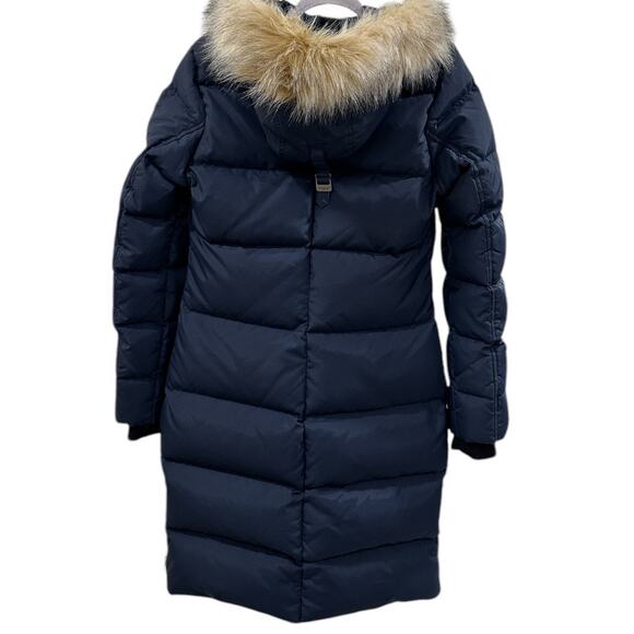 Pajar Canada Jayde Long Down Parka in Navy - Picture 5 of 8